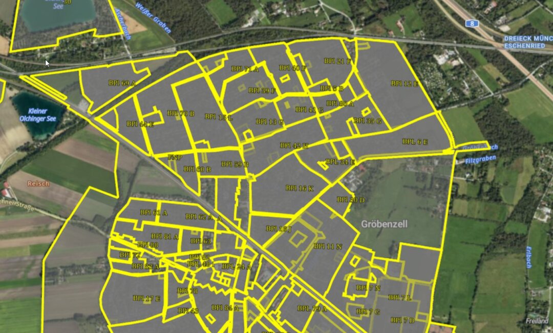 Bauleitpläne Bayern im BayernAtlas